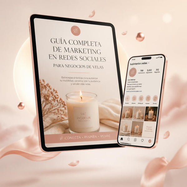 Como vender tus velas en Instagram y Facebook